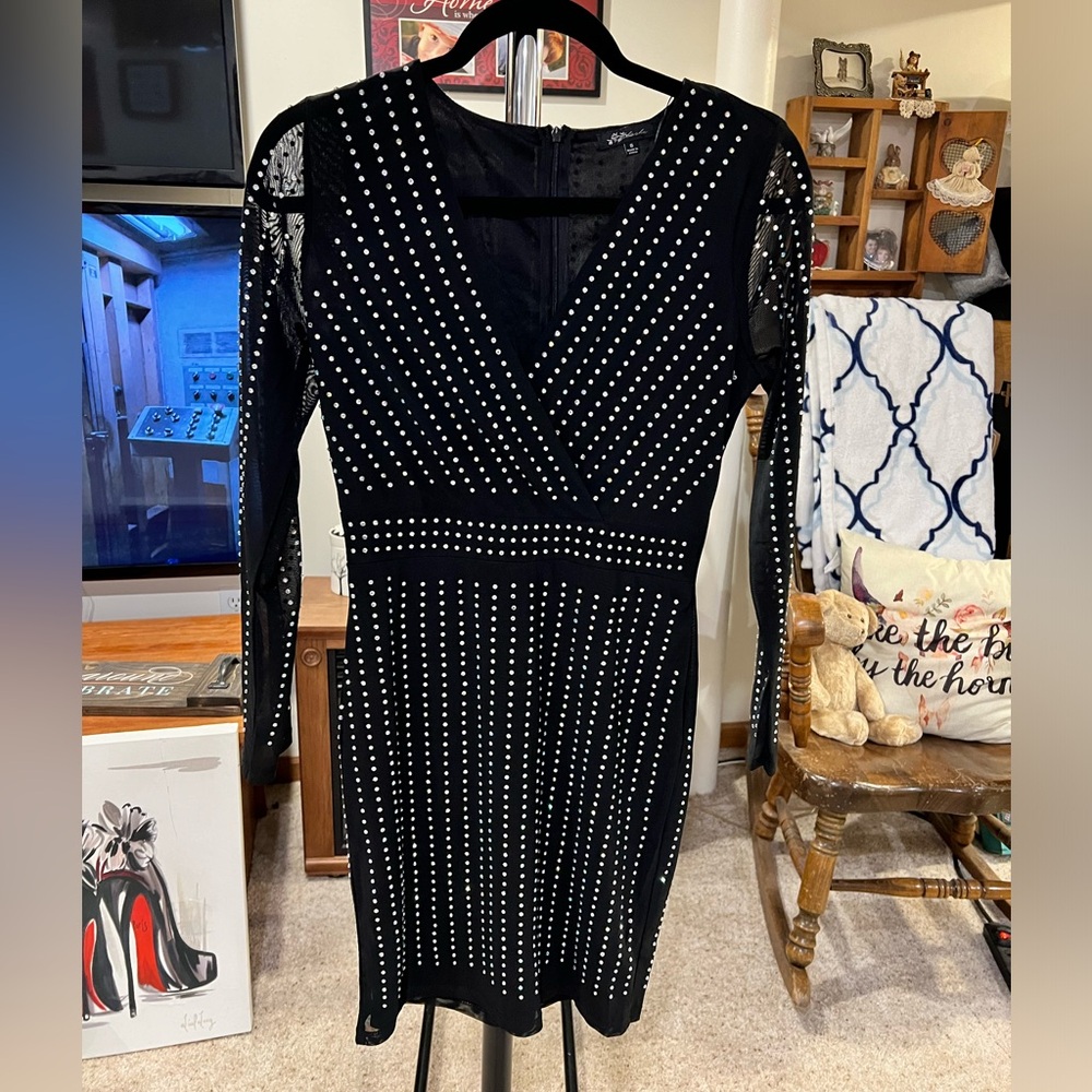 Blashe Black Bodycon dress